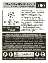 2010-11 Panini UEFA Champions League Stickers #280 Martin Demichelis Back