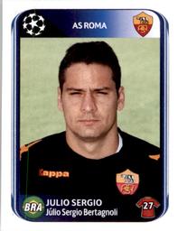 2010-11 Panini UEFA Champions League Stickers #295 Julio Sergio Front