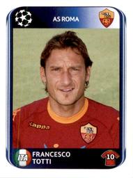 2010-11 Panini UEFA Champions League Stickers #307 Francesco Totti Front