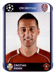 2010-11 Panini UEFA Champions League Stickers #333 Cristian Panin Front