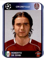 2010-11 Panini UEFA Champions League Stickers #341 Roberto de Zerbi Front