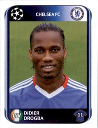 2010-11 Panini UEFA Champions League Stickers #361 Didier Drogba Front