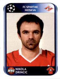 2010-11 Panini UEFA Champions League Stickers #390 Nikola Drincic Front