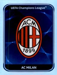 2010-11 Panini UEFA Champions League Stickers #413 A.C. Milan Badge Front