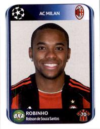 2010-11 Panini UEFA Champions League Stickers #426 Robinho Front
