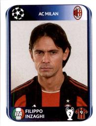 2010-11 Panini UEFA Champions League Stickers #428 Filippo Inzaghi Front