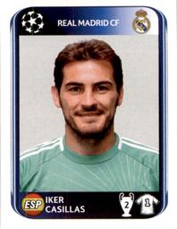 2010-11 Panini UEFA Champions League Stickers #431 Iker Casillas Front