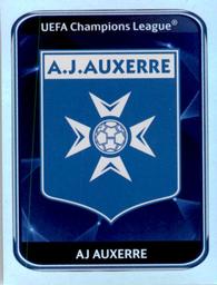 2010-11 Panini UEFA Champions League Stickers #464 Auxerre Badge Front