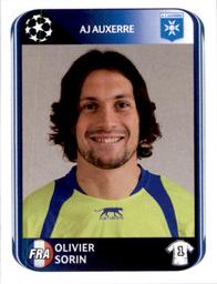 2010-11 Panini UEFA Champions League Stickers #465 Olivier Sorin Front