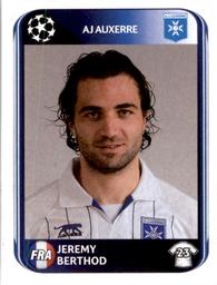 2010-11 Panini UEFA Champions League Stickers #470 Jeremy Berthod Front