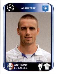 2010-11 Panini UEFA Champions League Stickers #474 Anthony le Tallec Front