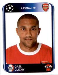 2010-11 Panini UEFA Champions League Stickers #483 Gaël Clichy Front