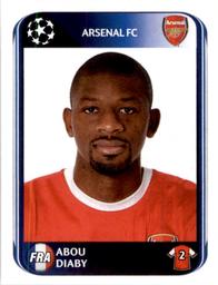 2010-11 Panini UEFA Champions League Stickers #488 Abou Diaby Front