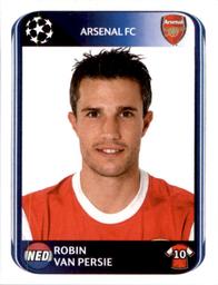 2010-11 Panini UEFA Champions League Stickers #496 Robin van Persie Front