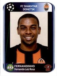2010-11 Panini UEFA Champions League Stickers #506 Fernandinho Front