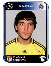 2010-11 Panini UEFA Champions League Stickers #533 Vladimir Stojkovic Front