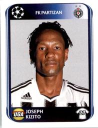 2010-11 Panini UEFA Champions League Stickers #536 Joseph Kizito Front