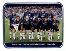 2010-11 Panini UEFA Champions League Stickers #549 2009-10 Inter Milan - Legends Front
