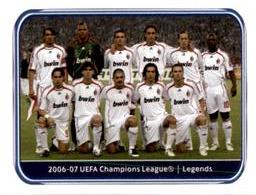 2010-11 Panini UEFA Champions League Stickers #557 2006-07 A.C. Milan - Legends Front