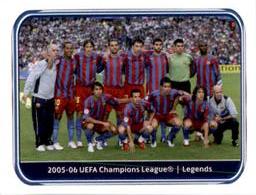 2010-11 Panini UEFA Champions League Stickers #558 2005-06 FC Barcelona - Legends Front