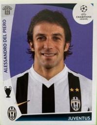 2009-10 Panini UEFA Champions League Stickers #36 Alessandro Del Piero Front