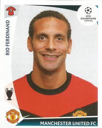 2009-10 Panini UEFA Champions League Stickers #77 Rio Ferdinand Front