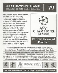 2009-10 Panini UEFA Champions League Stickers #79 John O'Shea Back