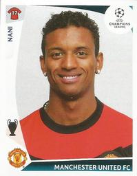 2009-10 Panini UEFA Champions League Stickers #86 Nani Front