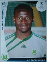 2009-10 Panini UEFA Champions League Stickers #138 Obafemi Martins Front