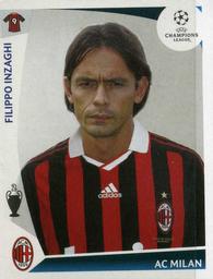 2009-10 Panini UEFA Champions League Stickers #154 Filippo Inzaghi Front