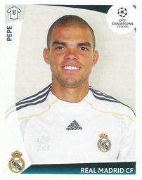 2009-10 Panini UEFA Champions League Stickers #160 Pepe Front