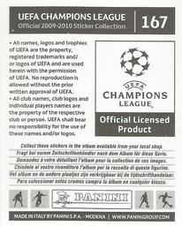 2009-10 Panini UEFA Champions League Stickers #167 Lass Diarra Back