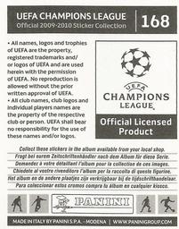 2009-10 Panini UEFA Champions League Stickers #168 Xabi Alonso Back