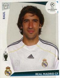 2009-10 Panini UEFA Champions League Stickers #174 Raul Front