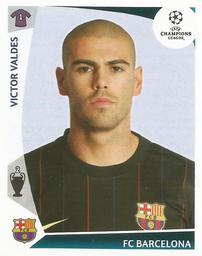 2009-10 Panini UEFA Champions League Stickers #346 Victor Valdes Front