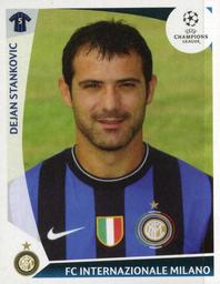 2009-10 Panini UEFA Champions League Stickers #374 Dejan Stankovic Front