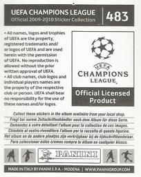 2009-10 Panini UEFA Champions League Stickers #483 Gael Clichy Back