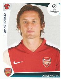 2009-10 Panini UEFA Champions League Stickers #492 Tomas Rosicky Front