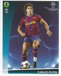 2009-10 Panini UEFA Champions League Stickers #552 Carles Puyol Front