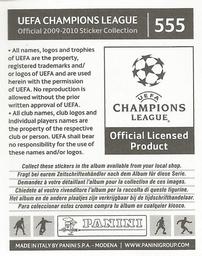 2009-10 Panini UEFA Champions League Stickers #555 Steven Gerrard Back