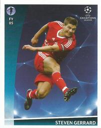 2009-10 Panini UEFA Champions League Stickers #555 Steven Gerrard Front