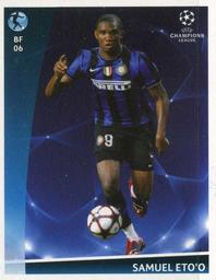 2009-10 Panini UEFA Champions League Stickers #559 Samuel Eto'o Front