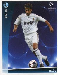 2009-10 Panini UEFA Champions League Stickers #561 Raúl Front