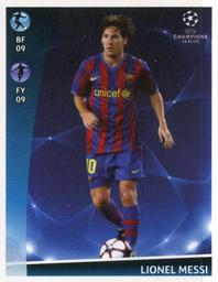 2009-10 Panini UEFA Champions League Stickers #562 Lionel Messi Front