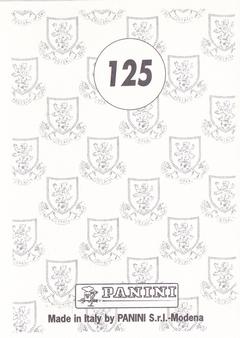 1996 Panini Scottish Premier League #125 Hibernian Club Badge Back