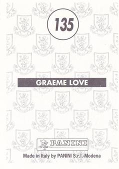 1996 Panini Scottish Premier League #135 Graeme Love Back