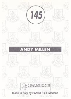 1996 Panini Scottish Premier League #145 Andy Millen Back