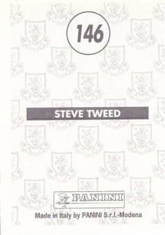 1996 Panini Scottish Premier League #146 Steve Tweed Back
