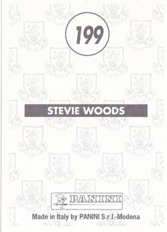1996 Panini Scottish Premier League #199 Stevie Woods Back