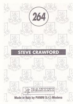 1996 Panini Scottish Premier League #264 Steve Crawford Back
